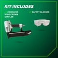 Metabo HPT Clearance | Metabo HPT N5021AM 16-Gauge 15/16 in. Wide Crown Stapler image number 4