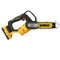 Chainsaws | Dewalt DCCS623L1 20V MAX Brushless Lithium-Ion 8 in. Cordless Pruning Chainsaw Kit (3 Ah) image number 4