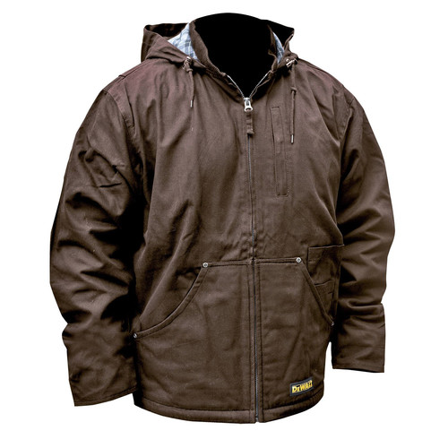 Heated Jackets | Dewalt DCHJ076ATB-XL 20V MAX Li-Ion Heavy Duty Heated Work Coat (Jacket Only) - XL image number 0