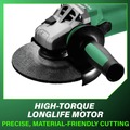 Angle Grinders | Metabo HPT 646563420 120V 13.5 Amp WEV 15-150 HT 6 in. Corded Angle Grinder image number 8