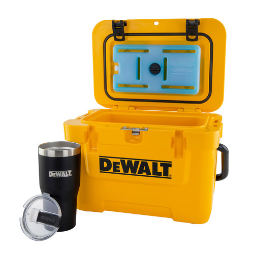 tackle Misvisende tankskib Dewalt DXC1013B 10 Quart Roto-Molded Lunchbox Cooler- 10 Quart Ice Pack  Cooler- 30 oz. Black Tumbler Combo | CPO DeWALT