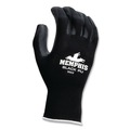 Work Gloves | MCR Safety 9669S Economy PU Coated Work Gloves - Small/Black (1-Dozen) image number 2