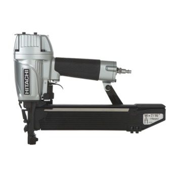 PNEUMATIC CROWN STAPLERS | Metabo HPT N5008AC2M 16-Gauge 7/16 in. Crown 2 in. Construction Stapler