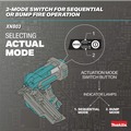 Framing Nailers | Makita XNB03M1 18V LXT Brushless Lithium-Ion 21-Degrees Full Round Head 3-1/2 in. Cordless Framing Nailer Kit (4 Ah) image number 10