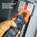 Clamp Meters | Klein Tools CL490 AC/DC Digital Clamp Meter with TRMS, Dual Display, Auto-Ranging, Current, Voltage, Resistance, Continuity, NCVT Detection, and Reverse Contrast LCD image number 3