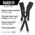 Tool Belts | Klein Tools 55400 Tradesman Pro Suspenders image number 3