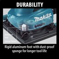 Sheet Sanders | Makita BO4556K 2 Amp 1/4 in. Sheet Finishing Sander with Tool Case image number 6