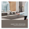  | Rubbermaid Commercial 1938171 11 in. x 14 in. x 3.5 in. Touch Free, Foam One Shot Soap Dispenser - Chrome image number 3