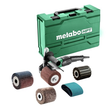 SANDERS AND POLISHERS | Metabo HPT SE 17-200 RT Set 14.5 Amp Corded Burnishing Machine for Grinding/Polishing Metal - 646259620