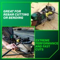  | Metabo HPT VB3616DAM 36V MultiVolt Portable Cordless Rebar Bender/Cutter Kit (4 Ah) image number 7