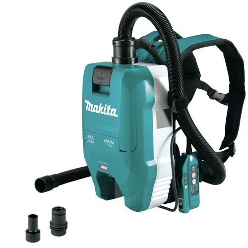 Clearance Center | Makita GCV06Z 40V MAX XGT Brushless Lithium-Ion Cordless 1/2 Gallon HEPA Filter Backpack Dry Dust Extractor (Tool Only) image number 0