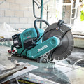 Clearance Center | Makita GEC01PL 80V max XGT (40V max X2) Brushless Lithium-Ion 14 in. Cordless AFT Power Cutter Kit with Electric Brake and 2 Batteries (8 Ah) image number 12
