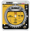 Table Saw Blades | Dewalt DWAFV3836 8-1/4 in. 36T Table Saw Blade image number 1