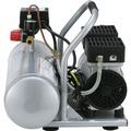 Portable Air Compressors | California Air Tools 2010A 1 HP 2 Gallon Ultra Quiet and Oil-Free Aluminum Tank Hand Carry Air Compressor image number 2