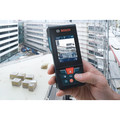 Laser Distance Measurers | Bosch GLM400C 400 ft Cordless Bluetooth Connected Laser Measure Kit with Camera and AA Batteries image number 9