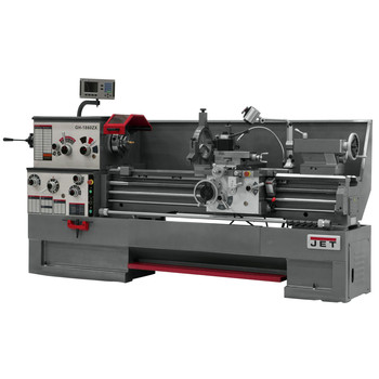 JET GH-1660ZX Lathe with NEWALL DP700 DRO and Collet Closer - JT9-321527