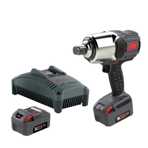 Impact Wrenches | Ingersoll Rand W8191-K2 IQV20 20V Lithium-Ion 2000 ft-lbs. Breakaway Torque 1 in. Square Cordless Impact Wrench Kit (5 Ah) image number 0