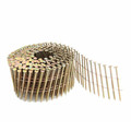 Nails | Freeman SNRSG92-25WC 3,600-Piece 2-1/2 in. 15-Degree Wire Collated Galvanized Ring Shank Coil Siding Nails image number 0