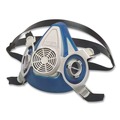  | MSA 815692 Advantage 200 LS Respirator with 2-Piece Neckstrap - Medium, Blue image number 1