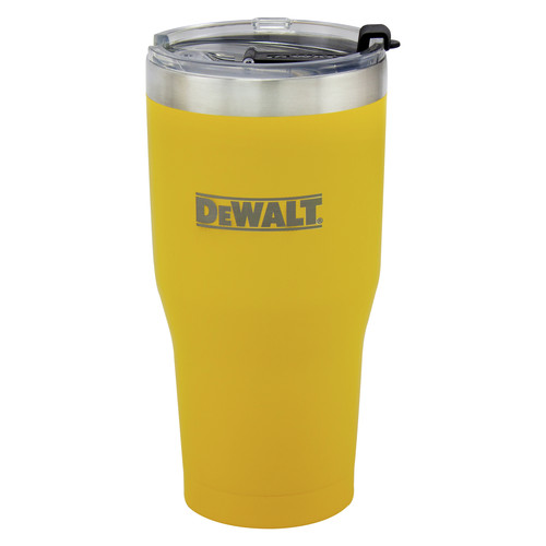 Coolers & Tumblers | Dewalt DXC30OZTYS 30 oz. Yellow Powder Coated Tumbler image number 0