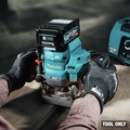 Plunge Base Routers | Makita GPR01Z 40V MAX XGT Brushless Lithium-Ion 2-1/4 Maximum HP Cordless Plunge Router (Tool Only) image number 12