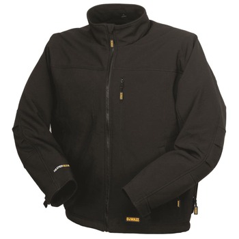 HEATED GEAR | Dewalt DCHJ060ABB-M 20V MAX Lithium-Ion Soft Shell Heated Work Jacket - Medium, Black (Jacket Only)