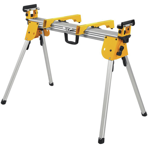 Miter Saw Accessories | Dewalt DWX724 11.5 in. x 100 in. x 32 in. Compact Miter Saw Stand - Silver/Yellow image number 0