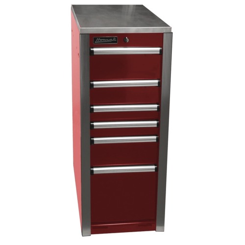 Cabinets | Homak HX08015063 HXL Side Cabinet - Red image number 0