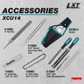 Chainsaws | Makita XCU14SR1 18V LXT Brushless Lithium‑Ion Cordless 6 in. Pruning Saw Kit (2 Ah) image number 12