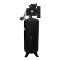 Stationary Air Compressors | EMAX ESS05V060V1K Silent Air Industrial 5 HP 60 gal. 2 Cylinder Single Stage 19 CFM Air Compressor with EFKIT008AWBS Maintenance Kit image number 2