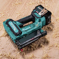 Clearance Center | Makita GTP01D1 40V max XGT Brushless Lithium-Ion 23 Gauge Cordless Pin Nailer Kit (2.5 Ah) image number 14