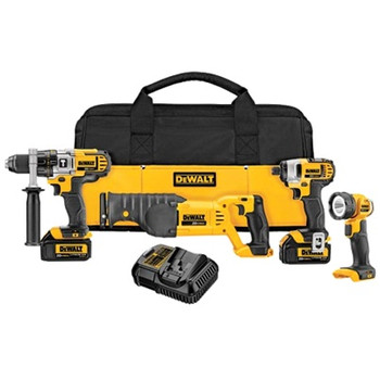 Dewalt DCK492L2 20V MAX Cordless Lithium-Ion 4-Tool Premium Combo Kit Dewalt DCK492L2 20V MAX Cordless Lithium-Ion 4-Tool Premium Combo Kit
