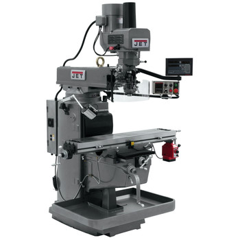 METALWORKING TOOLS | JET JTM-1050EVS2 with Newall DP700 3X (Q) DRO, X Powerfeed & Air Power Drawbar - JT9-690645