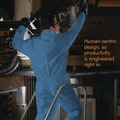 July Member-Exclusive Offer Save 10% off on One Item | Ansell KCC 58516 A20 Breathable Particle Protection Coveralls - 3X-Large/Blue (20/Carton) image number 5