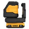 Measuring Tools | Dewalt DCLE34021D1 20V MAX Cordless Green Cross Line Laser Kit (2 Ah) image number 1