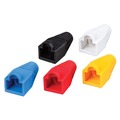 Electronics | Klein Tools VDV824-650 100-Piece Strain Relief Boots for RJ45 Data Plugs and CAT5e/CAT6 Cables - Assorted Colors image number 0