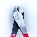 Cable and Wire Cutters | Klein Tools D248-8 8 in. Short Jaw Angled Head Diagonal Cutting Pliers image number 3