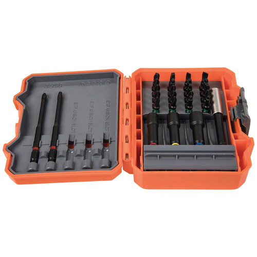 Klein Tools 26-Piece Impact Driver Bit Set with Case 32799