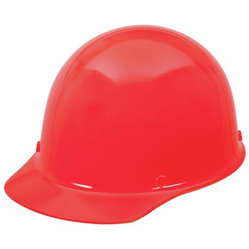 SAFETY EQUIPMENT | MSA 454620 Skullgard Standard Protective Cap with Staz-On Suspension - Red