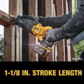Early Labor Day Sale | Factory Reconditioned Dewalt DCS386BR 20V MAX Brushless Lithium-Ion Cordless Reciprocating Saw with FLEXVOLT ADVANTAGE (Tool Only) image number 10