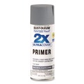 Paint | Rust-Oleum 334017 Painter's Touch 2X Ultra Cover Spray Paint, Flat Gray, 12 oz Aerosol Can, 6/Carton image number 2
