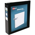 July Member-Exclusive Offer Save 10% off on One Item | Avery 19700 11 in. x 8.5 in. 3 Rings 2 in. Capacity Showcase Economy View Binders with Slant Rings - Black image number 0