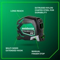 Measuring Tools | Metabo HPT 115925M TruRange 25 Ft. Tape Measure with Wire Belt Clip and Lanyard Attachment image number 2