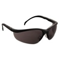 Eye Protection | MCR Safety KD112 Klondike Safety Glasses - Matte Black Frame Gray Lens (12/Box) image number 3