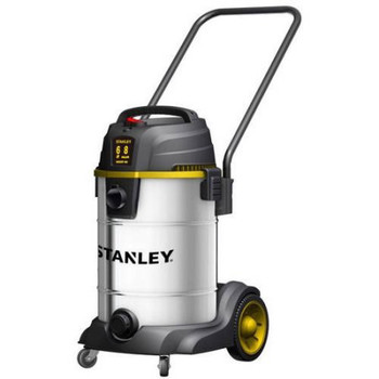 Stanley 6.0 Peak HP 8 Gal. S.S. Wet Dry Vacuum with Wheels and Heavy Dolly - SL18402-8B