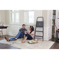 Step Stools | Black & Decker BXL4260-03 Type II Duty Rating 225 lbs. Load Capacity 3 ft. Domestic Steel Step Stool image number 3