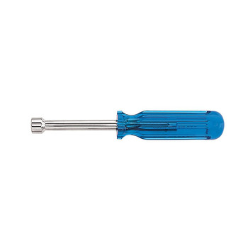 NUT DRIVERS | Klein Tools S12 3/8 in. Nut Driver with 3 in. Hollow Shaft and Plastic Grip Handle