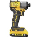 Impact Drivers | Dewalt DCF840D1 20V MAX Brushless Lithium-Ion 1/4 in. Cordless Impact Driver Kit (2 Ah) image number 3