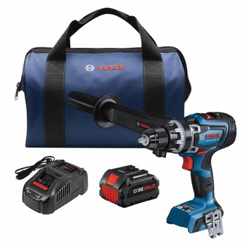 REMODELING TOOLS | Bosch 18V PROFACTOR Brushless Lithium-Ion 1/2 in. Cordless Drill Driver Kit (8 Ah) - GSR18V-1330CB14