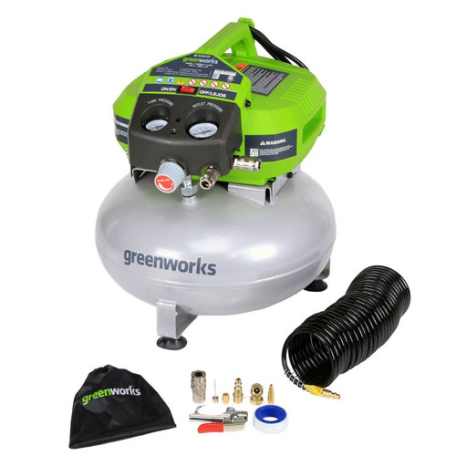Greenworks 12 Amp 6 Gallon Air Compressor - 41522